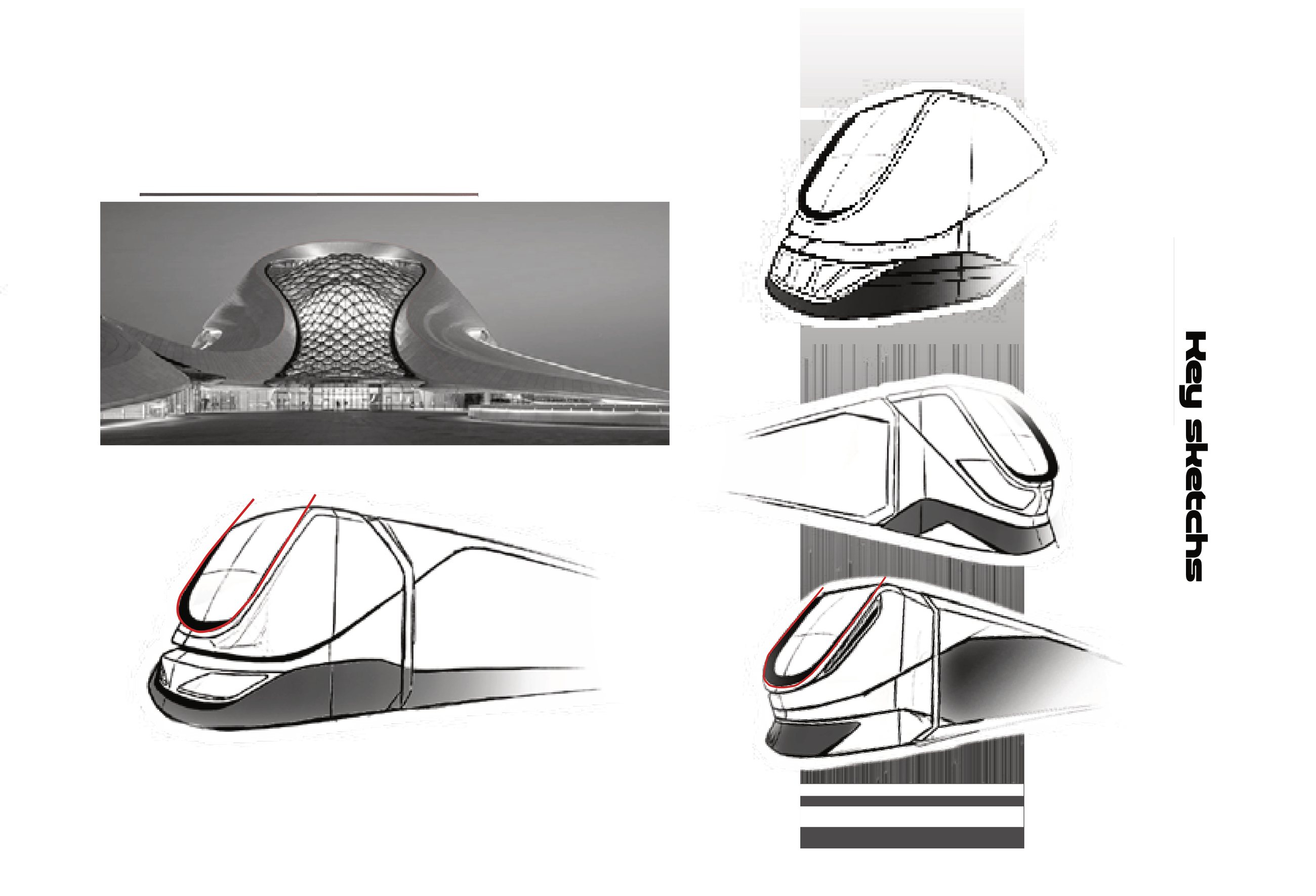 NORTHLINE — sketchs clés et Opéra de Harbin