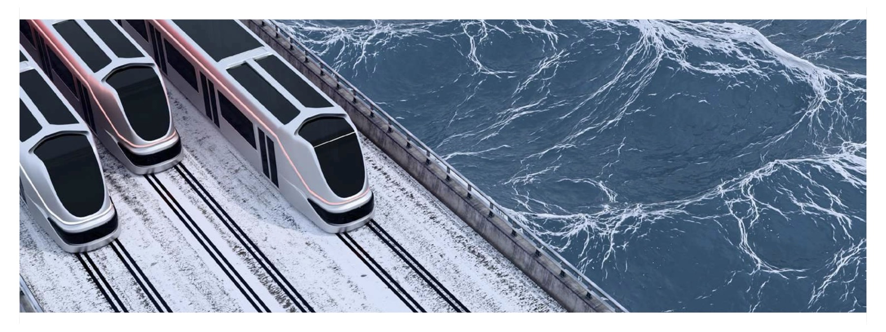 NORTHLINE — vue aérienne sur le pont