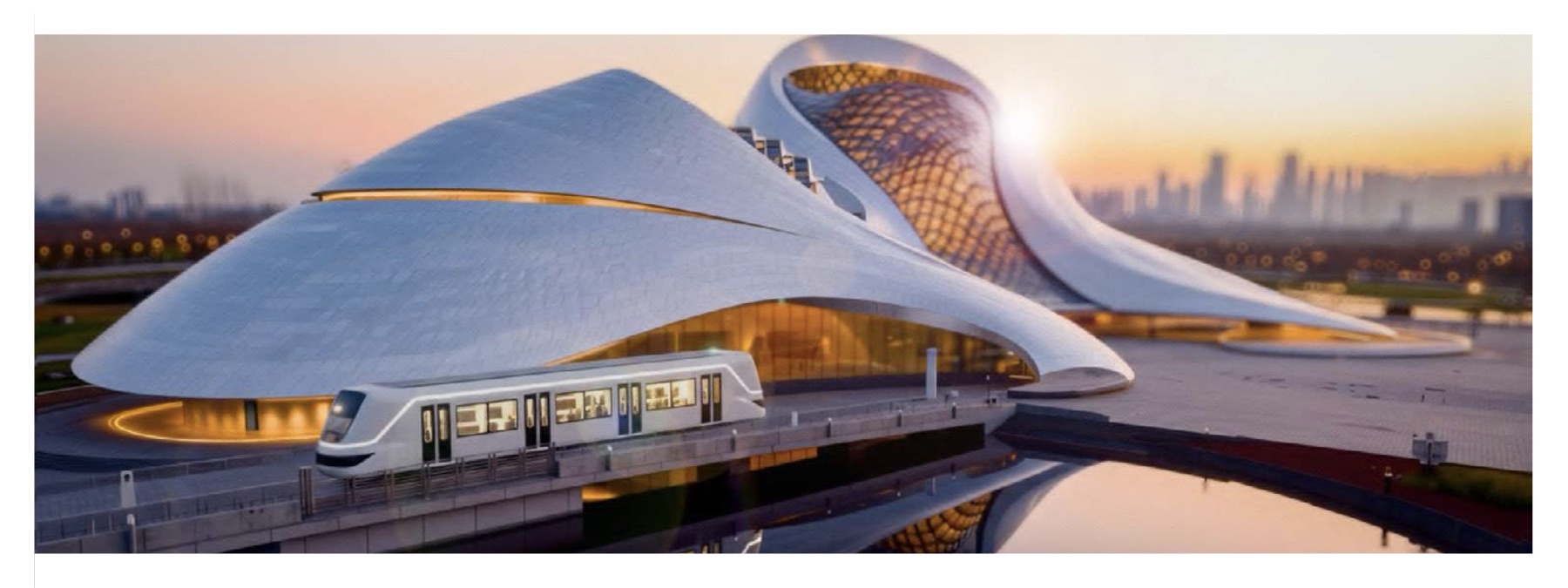 NORTHLINE — tramway devant le Grand Théâtre de Harbin